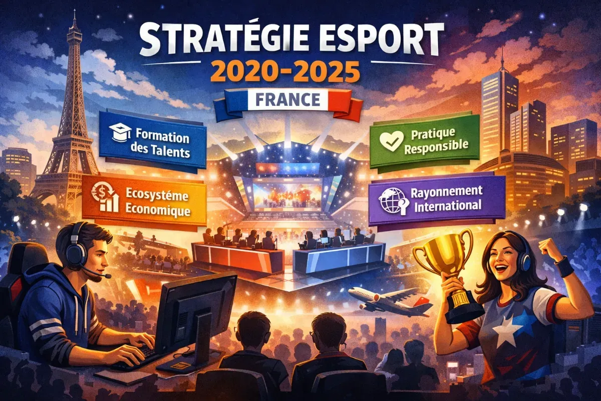 Retour sur la stratégie Esport 2020-2025