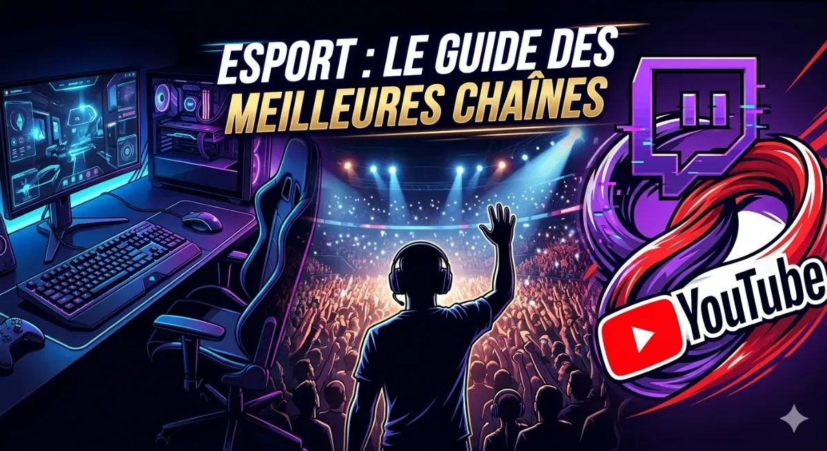 Où regarder de l'esport en français ? Les meilleures chaînes YouTube et Twitch